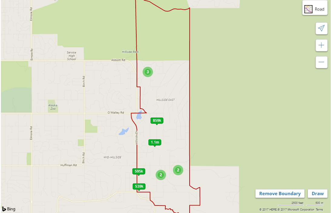 Hillside East Homes in Anchorage AK